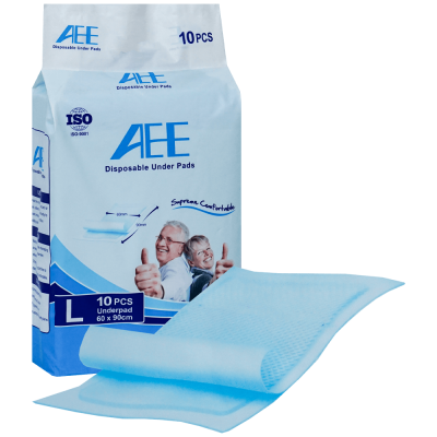 Aleze absorbante adulti, 60 x 90 cm, 10 bucati, Aee